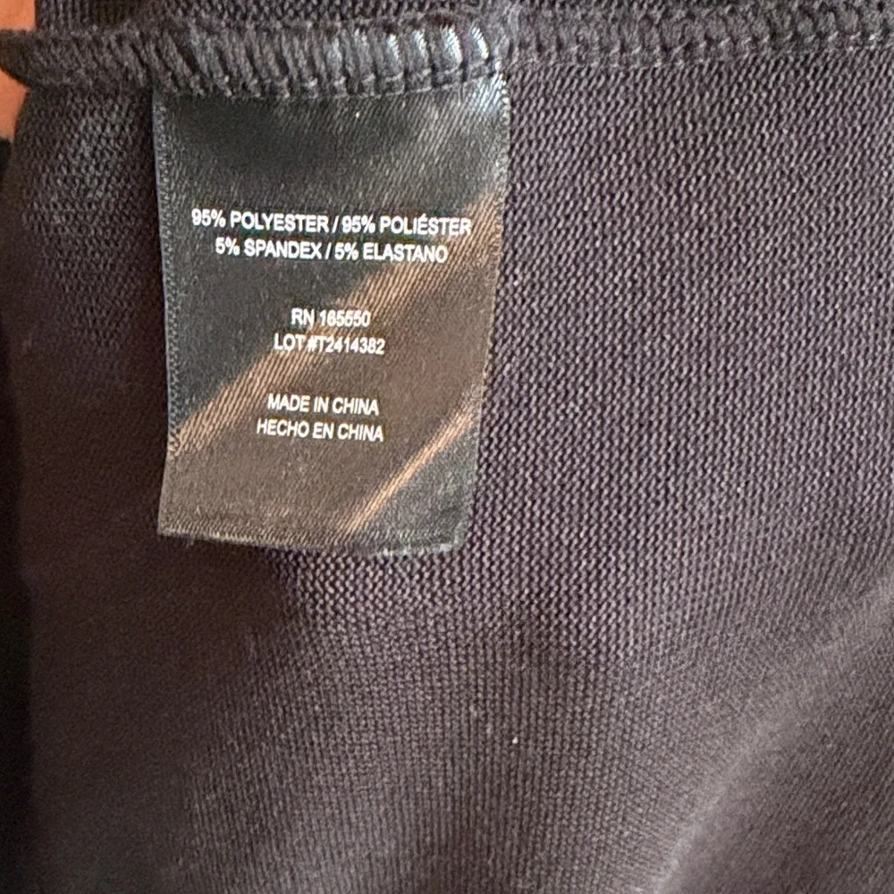 32 Degrees Long Black Women's Cardigan NWOT Size L/XL - Picture 7 of 7